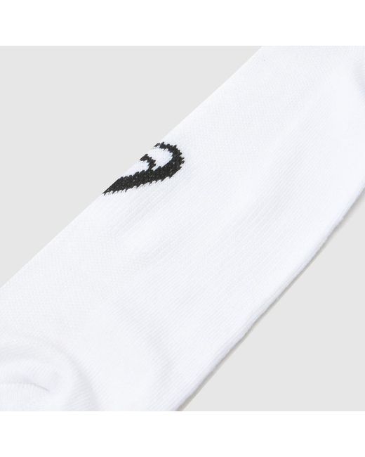 Asics White Quarter Socks 3 Pack