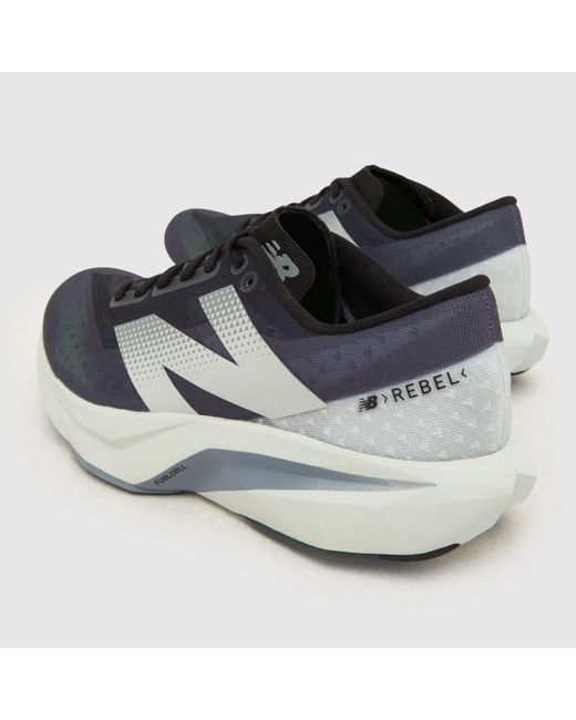 New Balance Blue Fuelcell Rebel V4 Trainers In