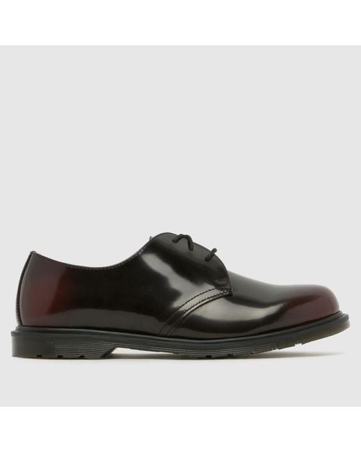Dr. Martens Black Mayfare 3 Eye Shoes for men