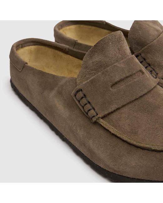 Birkenstock Brown Naples Sandals for men