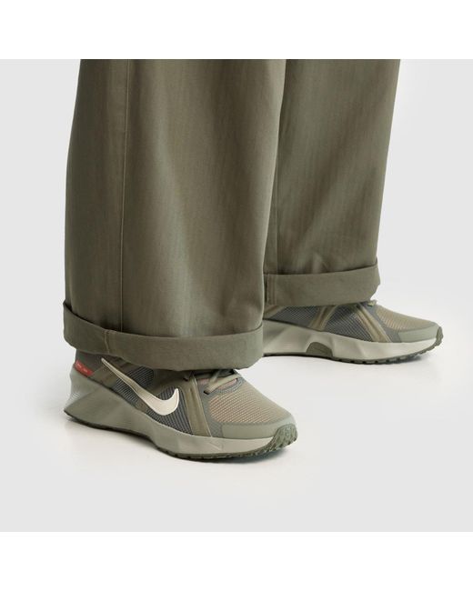 Nike Green Metro Tek Trainers for men
