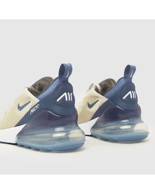 Nike Blue Air Max 270 Trainers In