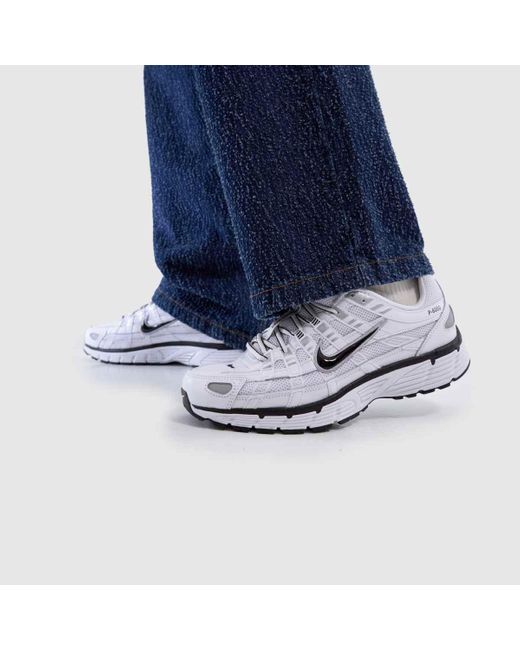 Nike White P-6000 Trainers for men