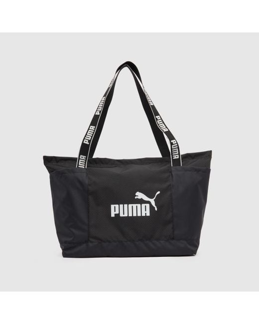 PUMA Black Large Tote Bag