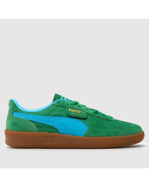 PUMA Green Palermo Trainers
