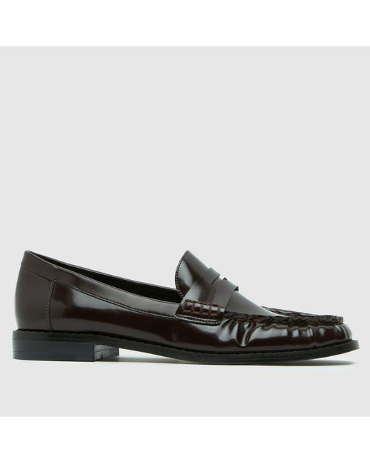 Schuh Black Lendall Penny Loafer Flats