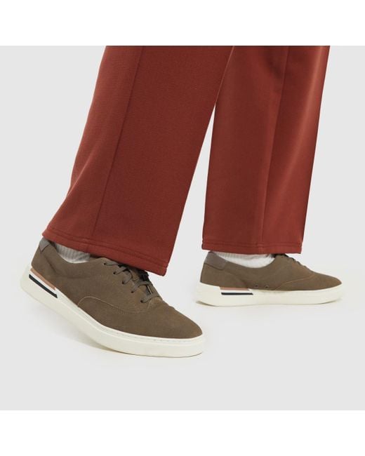 Boss Brown Clint Tennis Trainers In for men