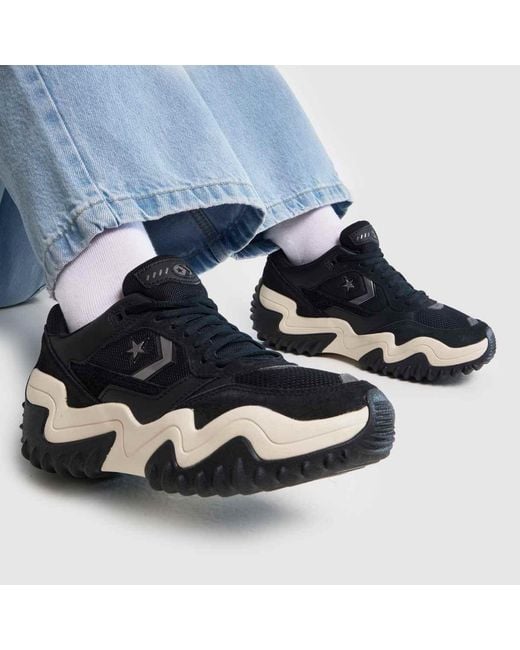 Converse Black Wave Motion Trainers