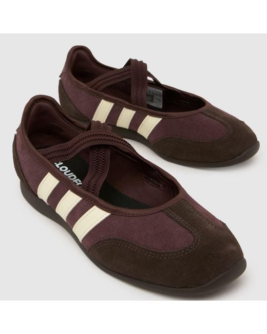 Adidas Brown Barreda Mary Jane Trainers
