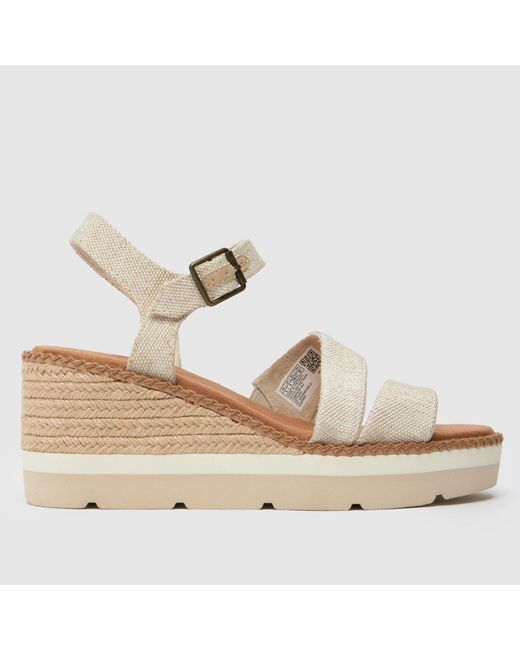 TOMS Metallic Darya High Heels