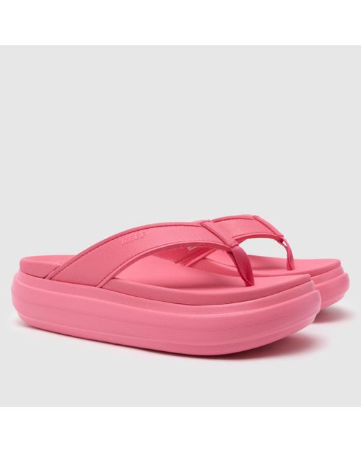 Reef Pink Cushion Bondi Sandals In
