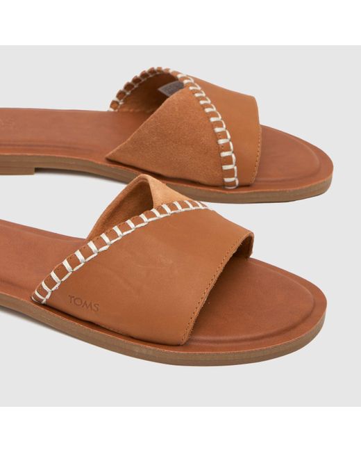 TOMS Brown Shea Sandals