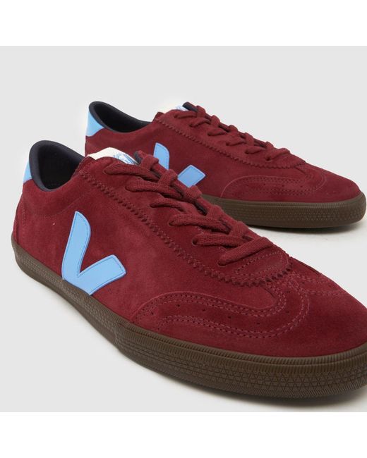 Veja Red Volley Trainers for men