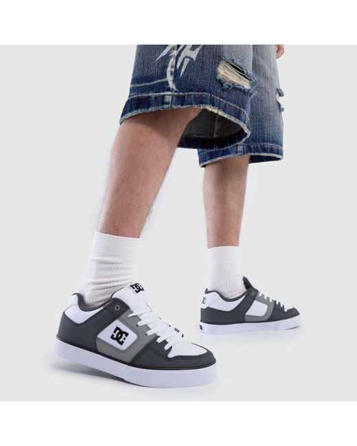 Dc Gray Pure Trainers for men