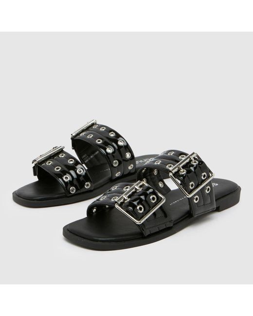 Schuh Black Tenika Mule Sandals