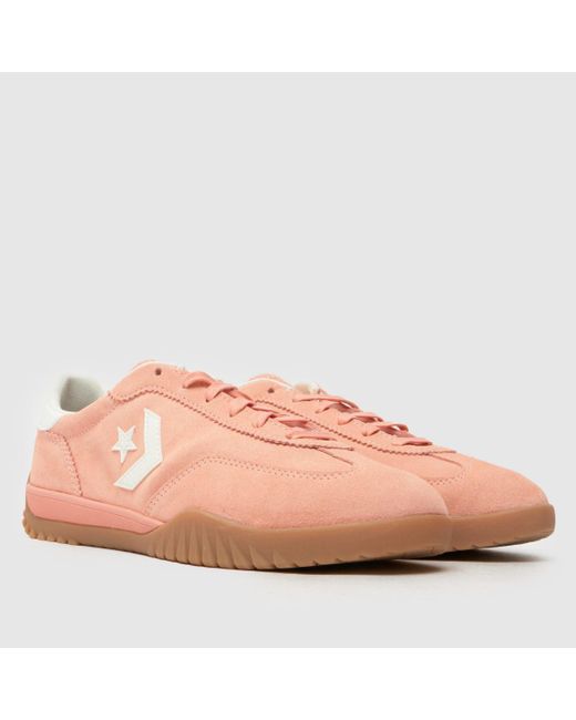 Converse Pink Run Star Trainers