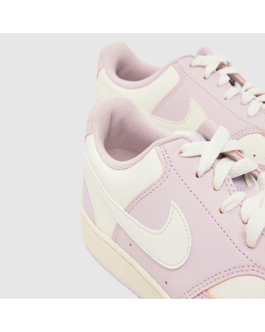Nike Pink Court Vision Trainers