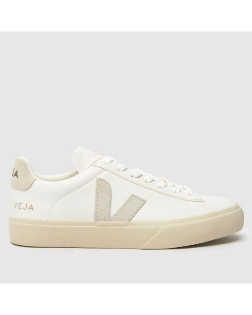 Veja White Campo Trainers In