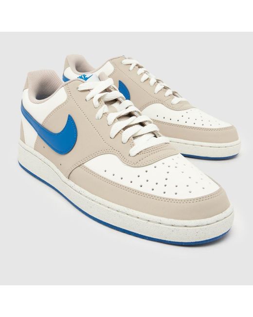 Nike Blue Court Vision Trainers for men