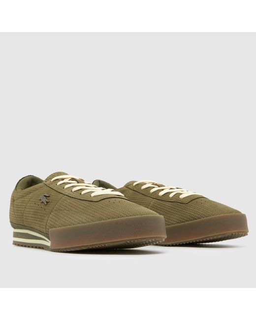 Lacoste Green Aura Trainers for men