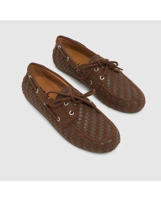 Bibi Lou Brown Tana Loafer Flats