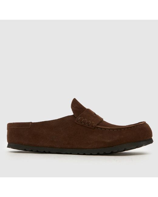 Birkenstock Brown Naples Sandals for men