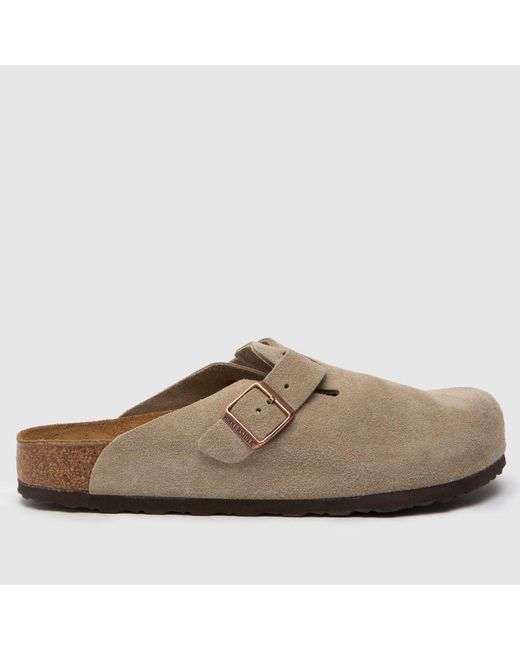 Birkenstock Brown Boston Clog Sandals, Size: 6 (Eu 40) for men