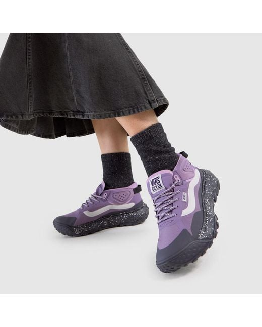 Vans Purple Mte Crosspath Mid Trainers