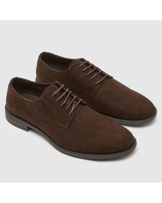 Schuh Brown Malcolm Lace Up Shoes In for men