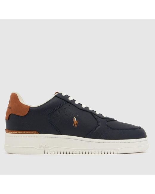 Polo Ralph Lauren Blue Masters Court Trainers for men