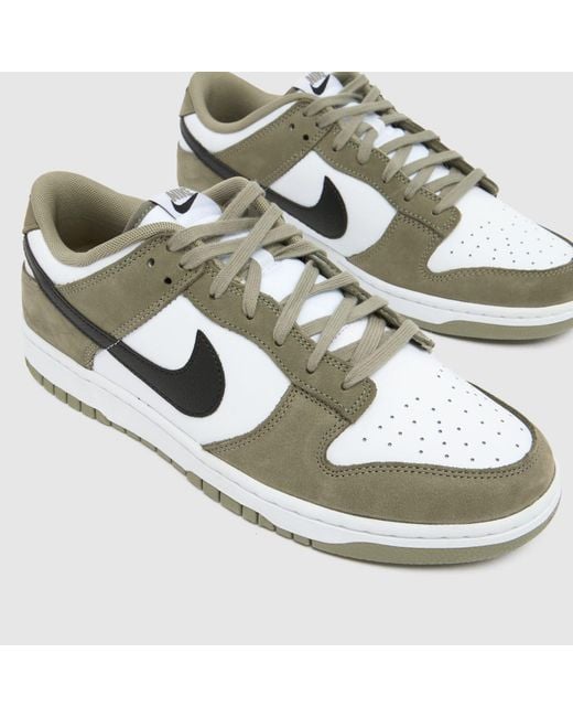 Nike Green Dunk Low Trainers for men