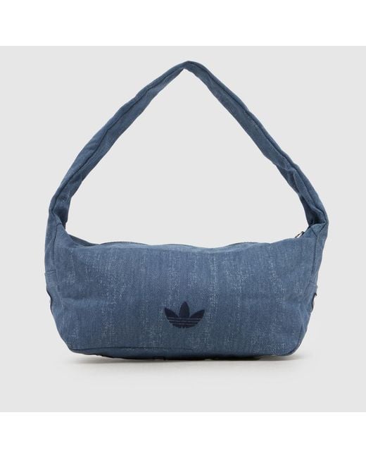 Adidas Blue Denim Shoulder Bag
