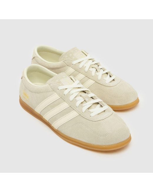 Adidas Natural Gazelle Lo Pro Trainers