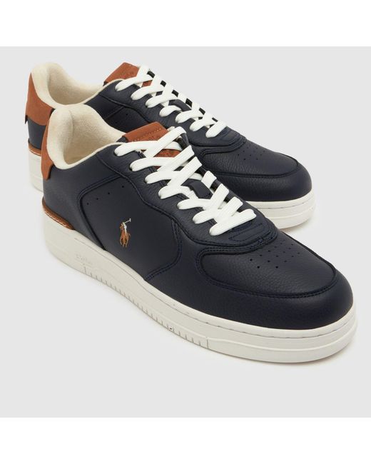 Polo Ralph Lauren Blue Masters Court Trainers for men