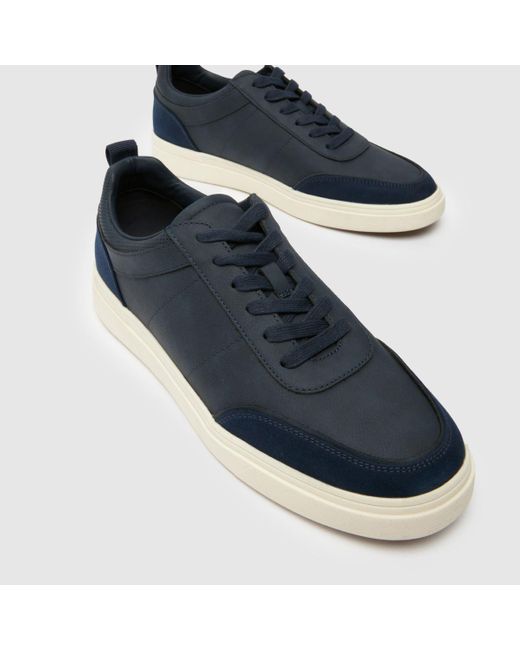 Schuh Blue Warrington Court Trainers for men
