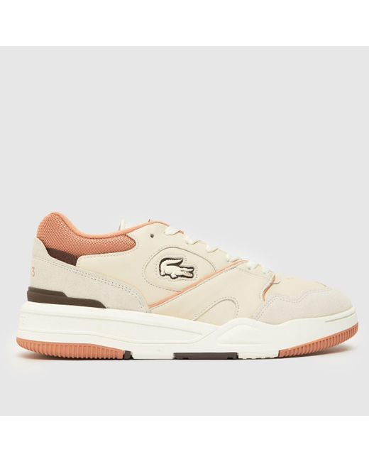 Lacoste Natural Lineshot Trainers In for men