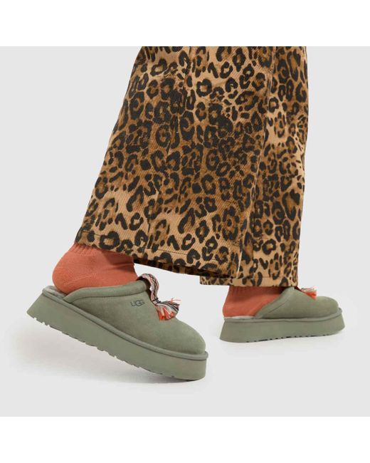 Ugg Green Tazzle Slippers In