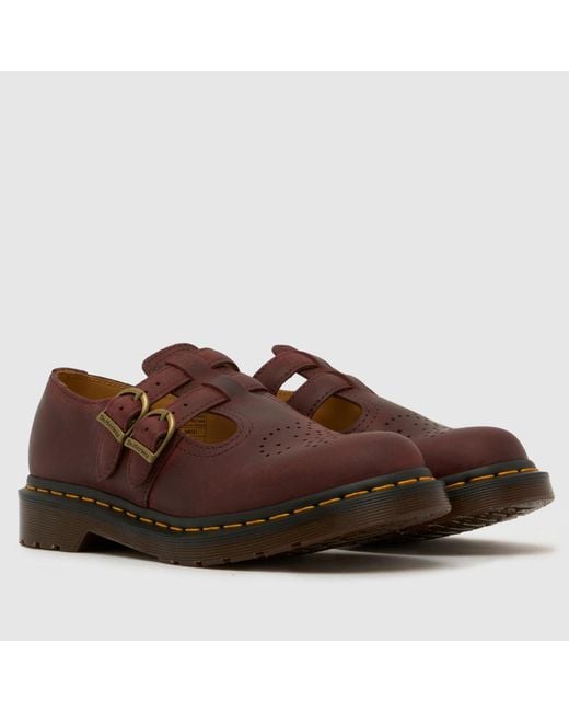 Dr. Martens Brown 8065 Mary Jane Flats