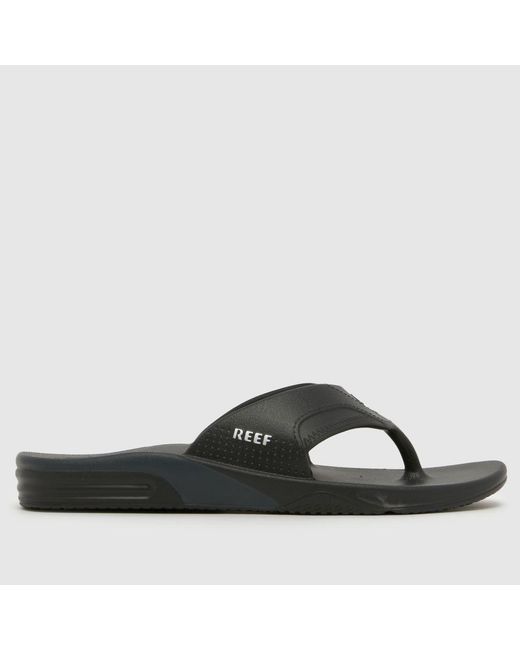 Reef Black Fanning H20 Sandals for men