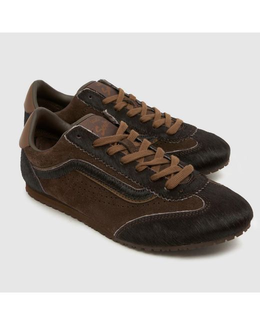 Vans Brown Super Lowpro Trainers