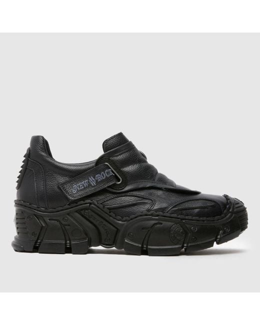 New Rock Black Impact Trainers for men