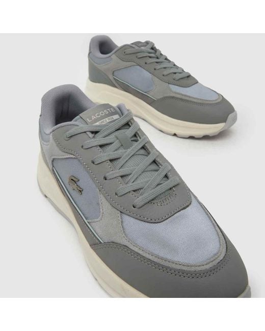 Lacoste Gray Run Set Trainers for men