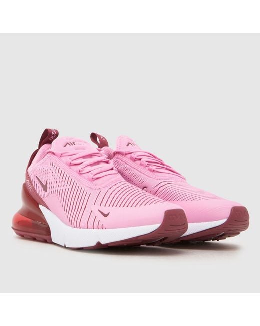 Nike Pink Air Max 270 Trainers