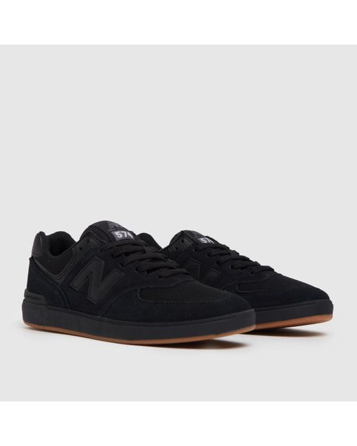 New Balance All Coasts 574 Trainers In in Black Lyst UK