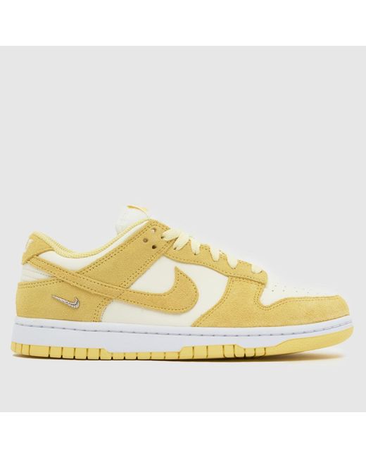 Nike Yellow Dunk Low Trainers