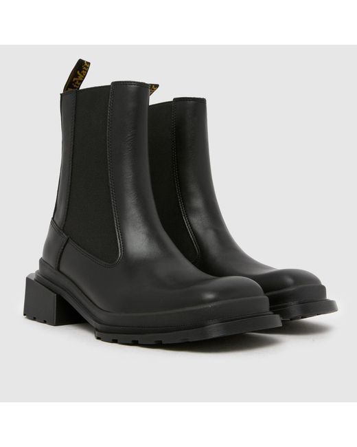 Dr. Martens Black Dr Martens Maybole Square Toe Boots