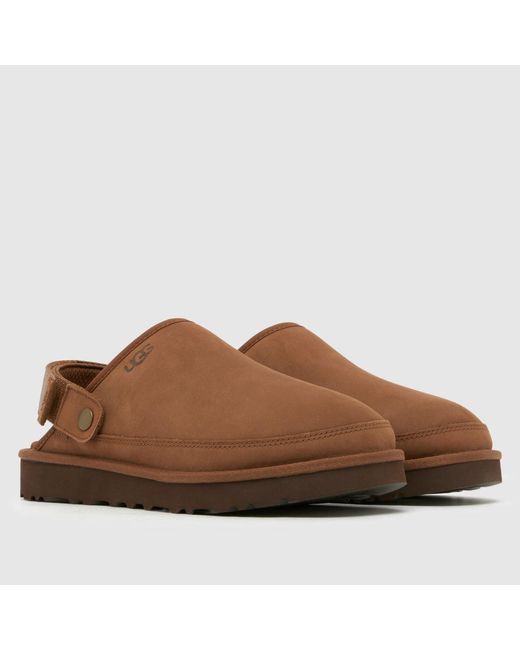 Ugg Brown Goldencoast Clog Sandals for men