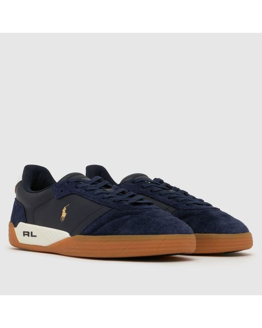 Polo Ralph Lauren Blue Broome Trainers for men