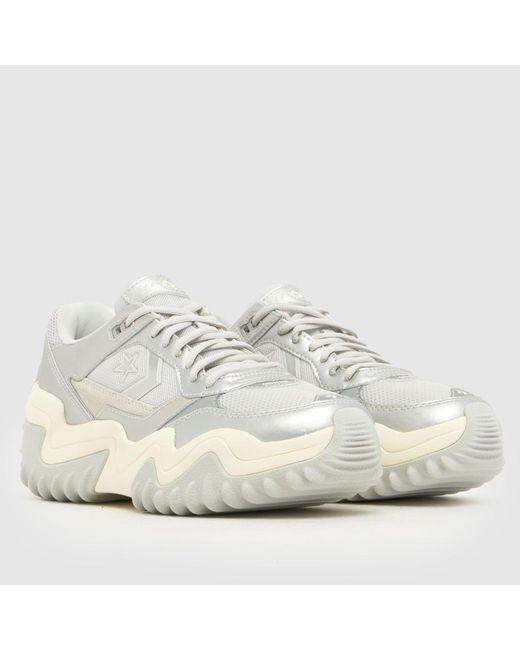 Converse White Wave Motion Trainers