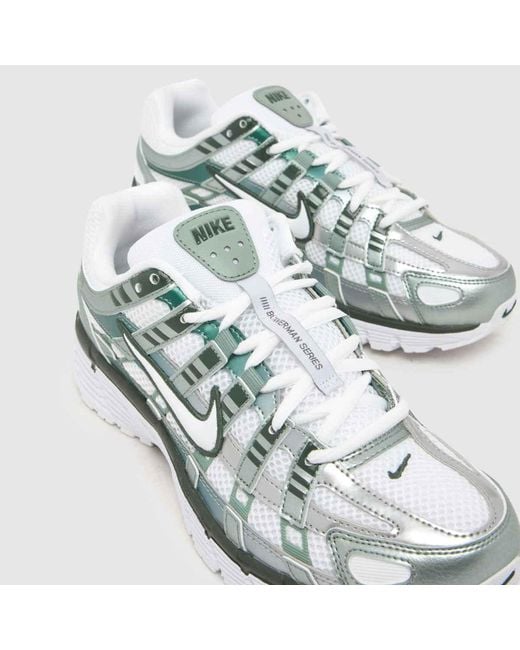 Nike Green P-6000 Trainers